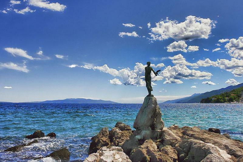 Villa Palma Opatija Buitenkant foto